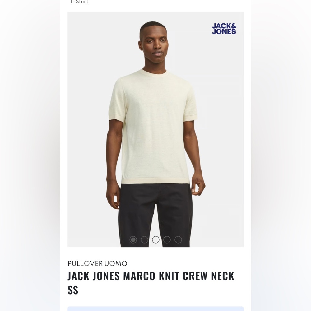 NWT Green Jack & Jones Marco Knit Crewneck sXL